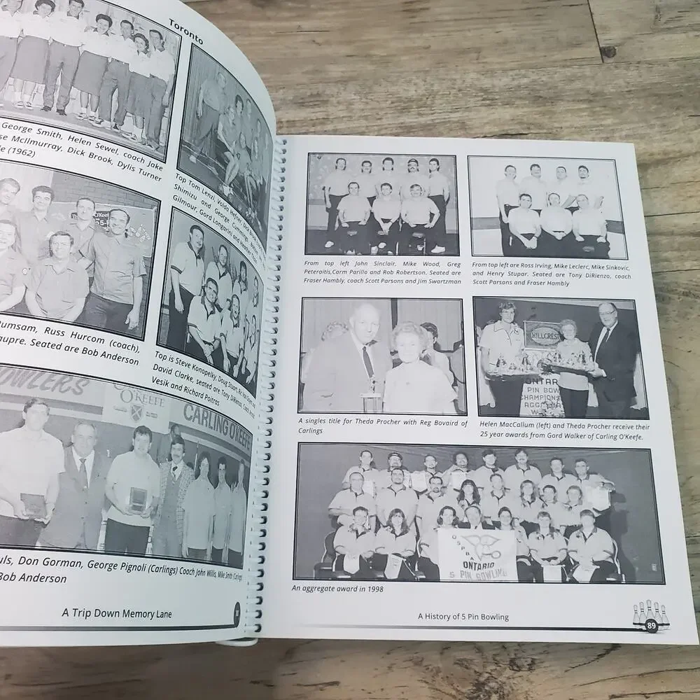 A Trip Down Memory Lane : A History Of 5 Pin Bowling Walter Heeney 2024 Spiral B